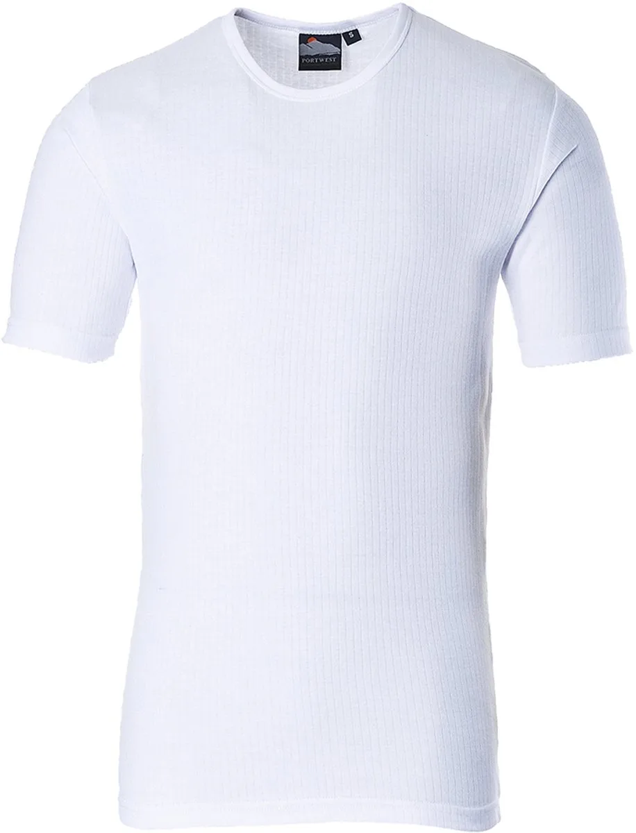 Thermisch T-Shirt Korte Mouw B120 - Wit van Portwest, Wit, XL – productafbeelding