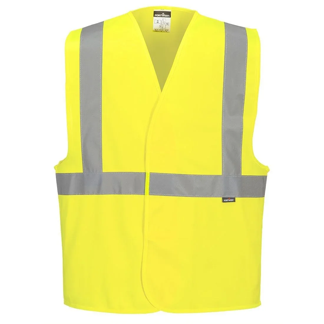 Veiligheidsvest portwest hivis geel van Portwest – productafbeelding