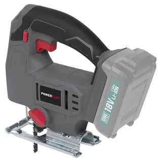 accu decoupeerzaag POWEB2530 - 18V zaagmachine - 2500min-1 - zonder accu en lader - gereedschap met 1 acc. van Powerplus – productafbeelding 3 van 6