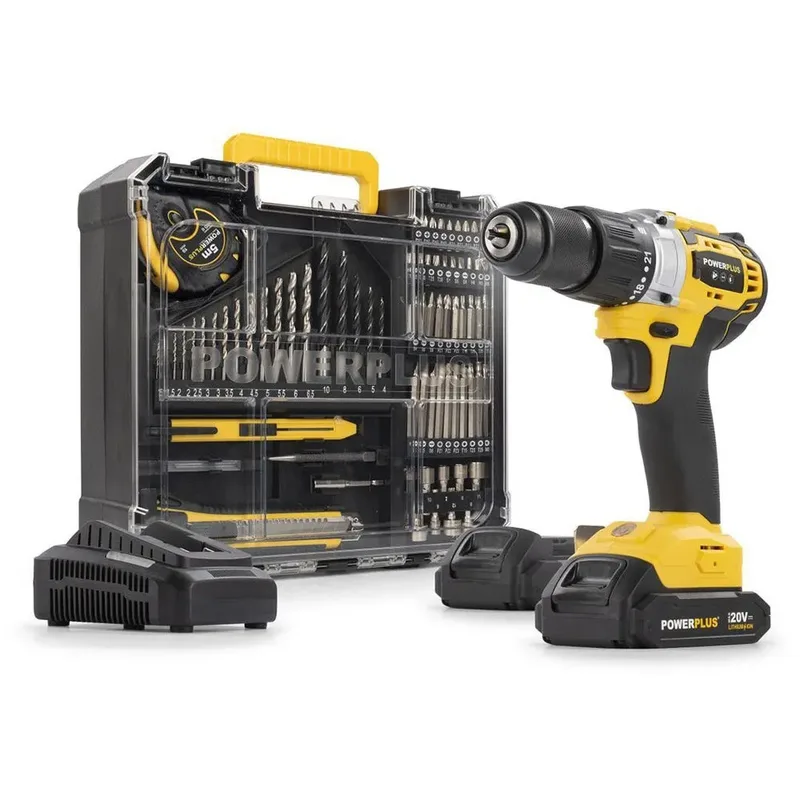 Tournevis électrique 60nm 78 Pièces de Powerplus – image du produit 2 sur 2