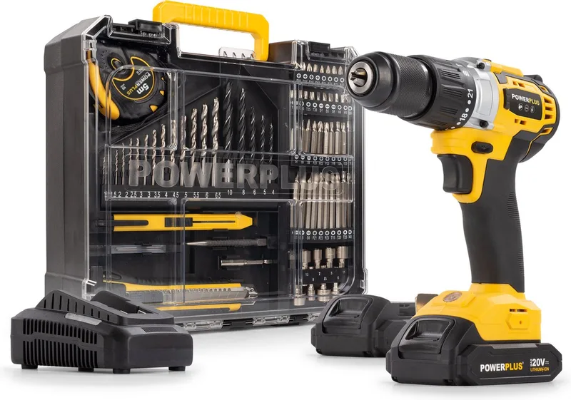 Tournevis électrique 60nm 78 Pièces de Powerplus – image du produit 1 sur 2