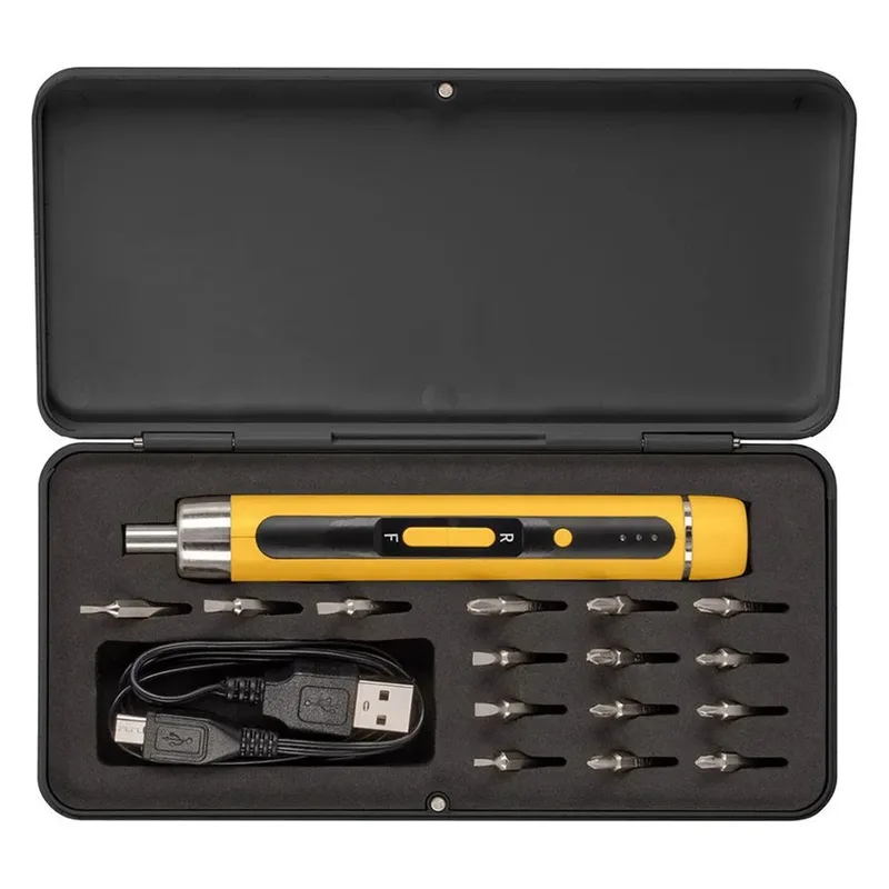 Accu Schroevendraaier POWX00416 - Schroefmachine op Batterij van 4 V inclusief LED Licht - inclusief USB Lader by Powerplus – product image 2 of 2