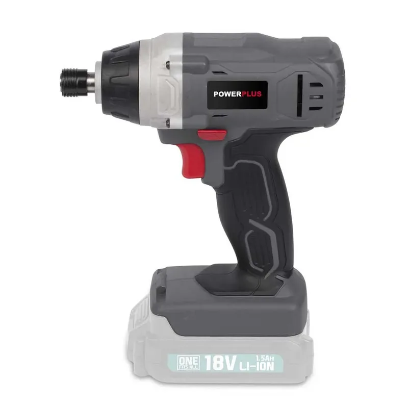 Accu Slagmoersleutel POWEB2010 - Moersleutel van 1/4" en 18 V, 3000 tpm en 80 Nm - zonder Batterij of Lader fra Powerplus – produktbillede 3 af 3
