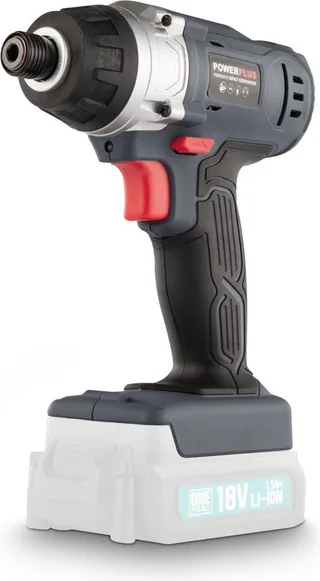Accu Slagmoersleutel POWEB2010 - Moersleutel van 1/4" en 18 V, 3000 tpm en 80 Nm - zonder Batterij of Lader fra Powerplus – produktbillede 1 af 3
