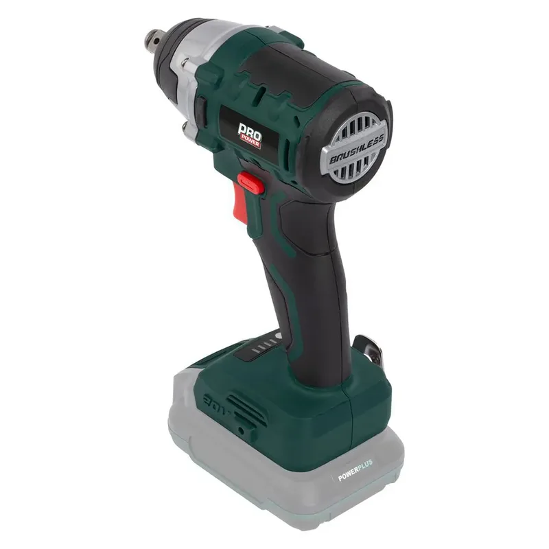 Accu Slagmoersleutel POWPB10600 - Moersleutel van 1/2" en 20 V, 3100 tpm en 300 Nm - zonder Batterij of Lader by Powerplus – product image 2 of 2