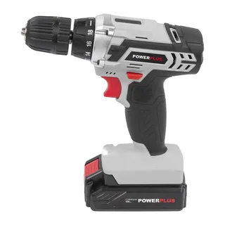 Accuboormachine POWC1051 - Schroefboormachine op Batterij van 12 V voor Hout en Metaal - incl. Batterij, Lader en Koffer fra Powerplus – produktbillede 3 af 6