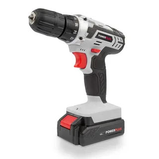 Accuboormachine POWC1061 - Schroefboormachine op Batterij van 16 V voor Hout en Metaal - incl. Batterij en Lader by Powerplus – product image 3 of 6
