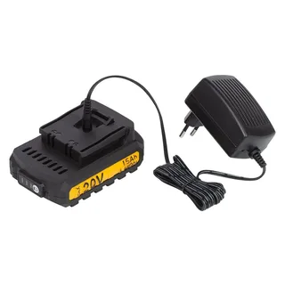 Accuboormachine POWX00435 - Schroefboormachine op Batterij van 20 V voor Hout, Staal en Metaal - incl. Batterij en Lader by Powerplus – product image 2 of 4