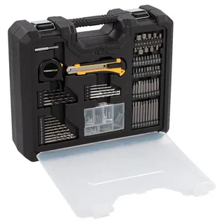 Accuboormachine POWX00830 - Schroefboormachine op Batterij van 20 V voor Hout en Metaal - incl. Batterij, Lader en Bits van Powerplus – productafbeelding 2 van 4