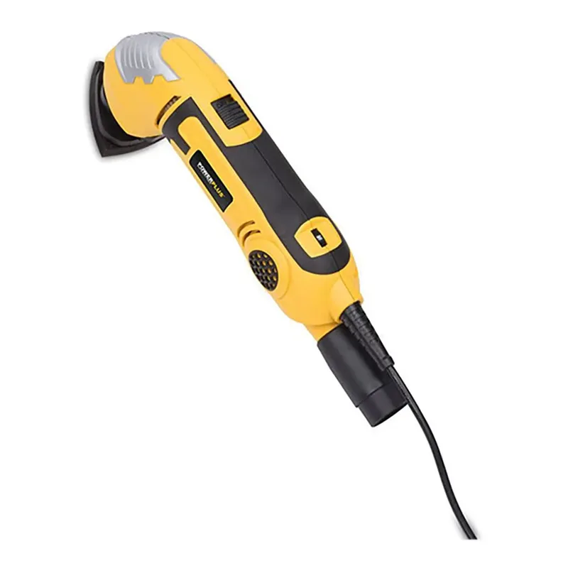 delta schuurmachine POWX0490 - 300 W driehoekschuurmachine - met 3 driehoekige schuurbladen, stofzuigeraansluiting van Powerplus – productafbeelding 5 van 6