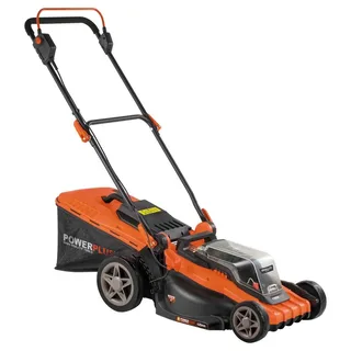 Dual Power Accu-grasmaaier POWDPG75610 - 40 V, 420 mm Ø grasmaaier, zonder accu en lader, met grasopvangbak en achteruitworp fra Powerplus – produktbillede 2 af 6