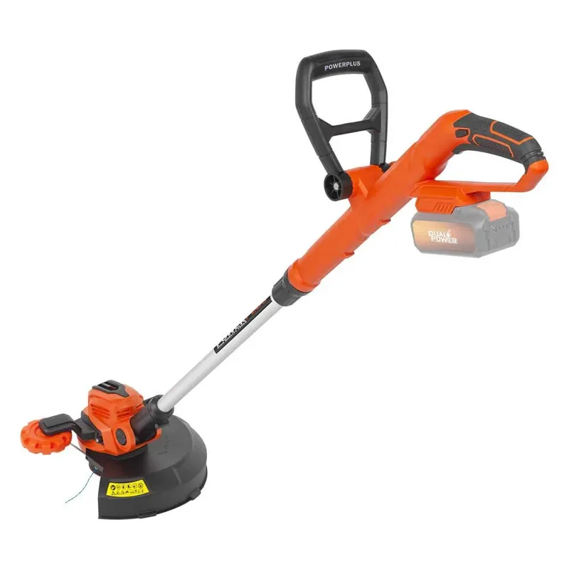 Dual Power Accu-grastrimmer POWDPG7546 - 40 V en 300 mm Ø, zonder accu en lader, 2-in-1 tuingereedschap als grastrimmer en kantensnijder voor uw tuin van Powerplus – productafbeelding 4 van 6