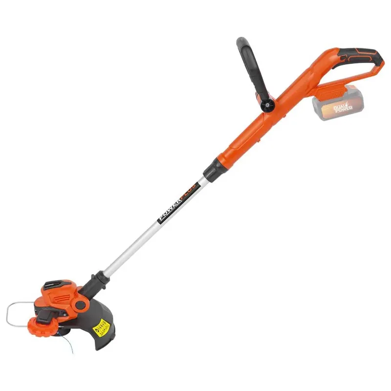 Dual Power Accu-grastrimmer POWDPG7546 - 40 V en 300 mm Ø, zonder accu en lader, 2-in-1 tuingereedschap als grastrimmer en kantensnijder voor uw tuin van Powerplus – productafbeelding 2 van 6