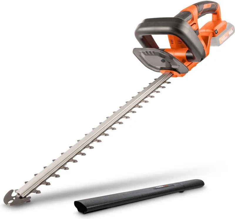 Dual Power Accu-heggenschaar POWDPG75301 - Accu-haagschaar van 20 V, zonder accu en lader, mes van 515 mm van Powerplus – productafbeelding