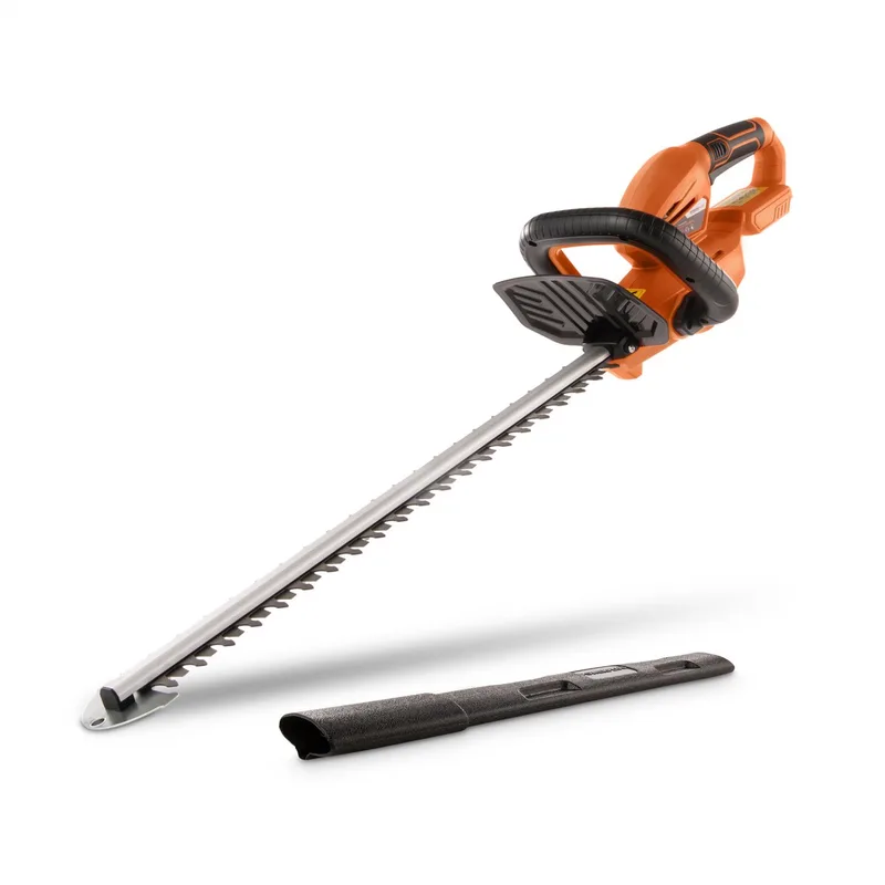 Dual Power Accu-heggenschaar POWDPG7531 - Accu-haagschaar van 20 V, zonder accu en lader, mes van 580 mm en snijafstand van 20 mm, tuingereedschap van Powerplus – productafbeelding 1 van 6