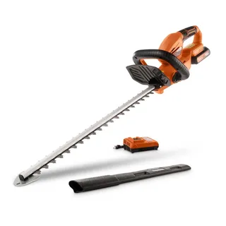 Dual Power Accu-heggenschaar POWDPG75320 - Accu-haagschaar van 20 V, met accu en lader, mes van 580 mm en snijafstand van 18 mm, tuingereedschap by Powerplus – product image 2 of 6