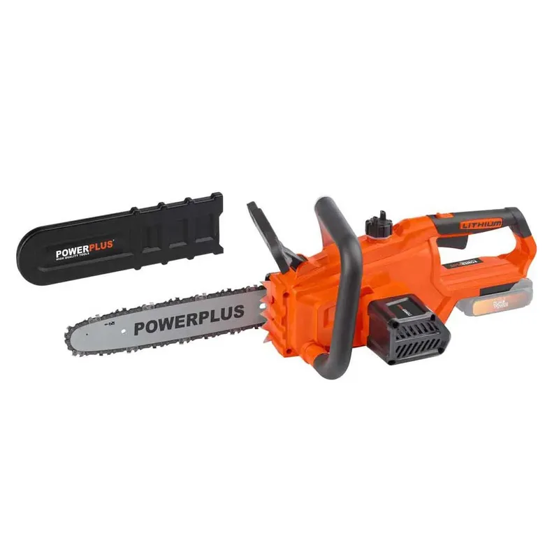 Dual Power Accu-kettingzaag POWDPG7570 - Snoeizaag op batterij van 20 V, zonder accu en lader, zaagblad van 30 cm, automatische kettingsmering, tuingereedschap de Powerplus – image du produit 3 sur 6