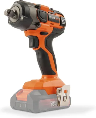 Dual Power Accu Slagmoersleutel POWDP20150 - Moersleutel van 1/2" en 20 V, 4350 tpm en 220 Nm - zonder Batterij of Lader van Powerplus – productafbeelding 1 van 6