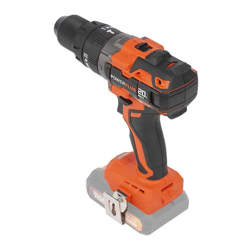 Dual Power Accuboormachine POWDP15220 - 20V - met klop functie - Excl. accu en lader van Powerplus – productafbeelding 5 van 6