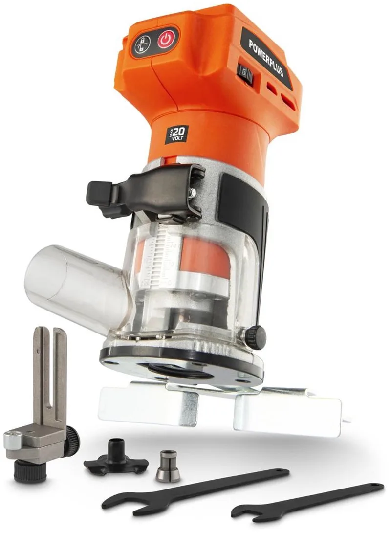 Dual Power Bovenfrees POWDP7900 - borstelloos 20V, excl. batterij en lader by Powerplus, Orange – product image