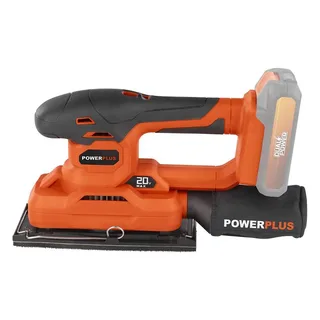 Dual Power cordless vlakschuurmachine POWDP50300 - 20V - schuurpapier 187x90mm - 24000min-1, zonder battery & charger, met 1 acc. de Powerplus – image du produit 2 sur 6