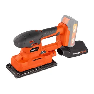 Dual Power cordless vlakschuurmachine POWDP50300 - 20V - schuurpapier 187x90mm - 24000min-1, zonder battery & charger, met 1 acc. de Powerplus – image du produit 4 sur 6
