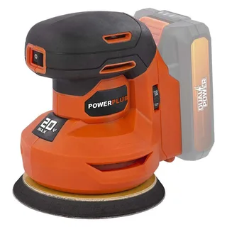 Dual Power excentrische accu-schuurmachine POWDP50400 - 20V, schuurpapier ᴓ125mm - 24000min-1 - zonder accu en lader, met 1 acc. by Powerplus – product image 2 of 6