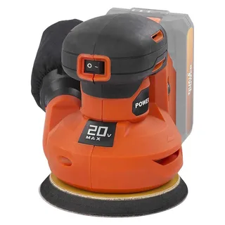 Dual Power excentrische accu-schuurmachine POWDP50400 - 20V, schuurpapier ᴓ125mm - 24000min-1 - zonder accu en lader, met 1 acc. by Powerplus – product image 4 of 6