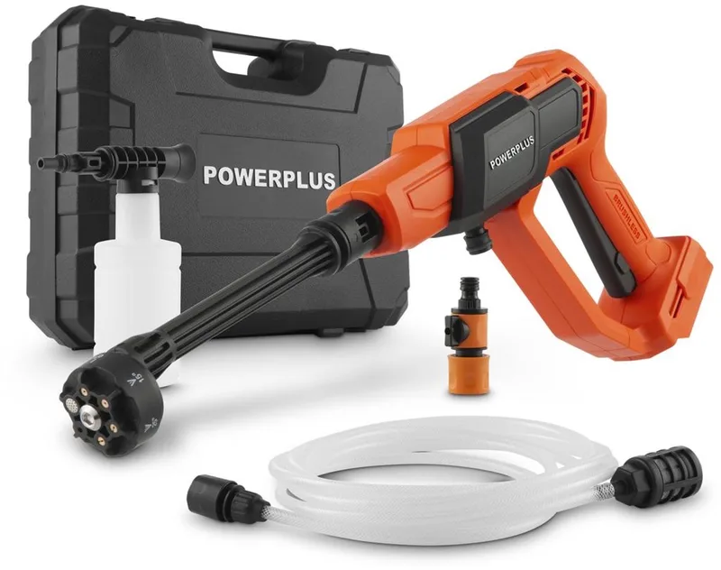 Dual Power Garden - POWDPG80630 - Borstelloos - Hogedrukreiniger - 20V - excl. batterij en lader by Powerplus – product image 1 of 6