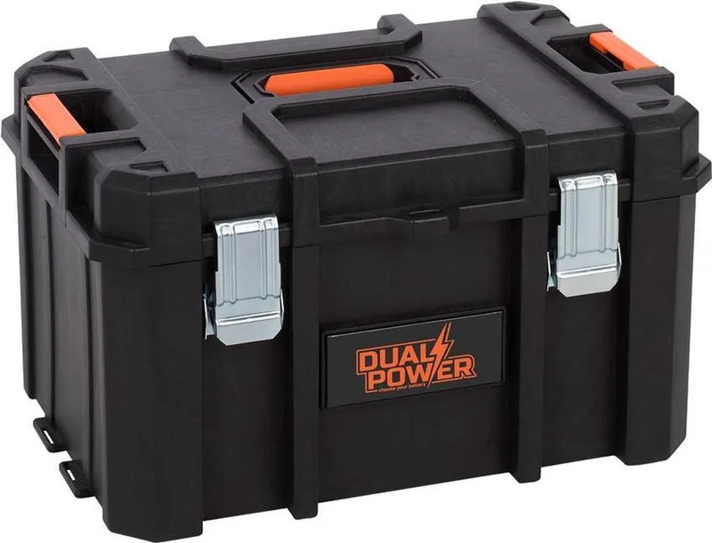 Dual Power Gereedschapskist POWDPTB02 - Groot formaat - B37,1xL52,8XH28,4 cm- Gereedschap de Powerplus, Noir – image du produit