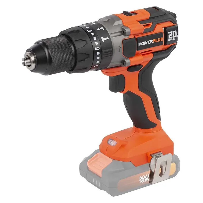 Dual Power POWDP15200 Accuboormachine met klop functie - 20V - Excl. accu en lader by Powerplus – product image 2 of 6