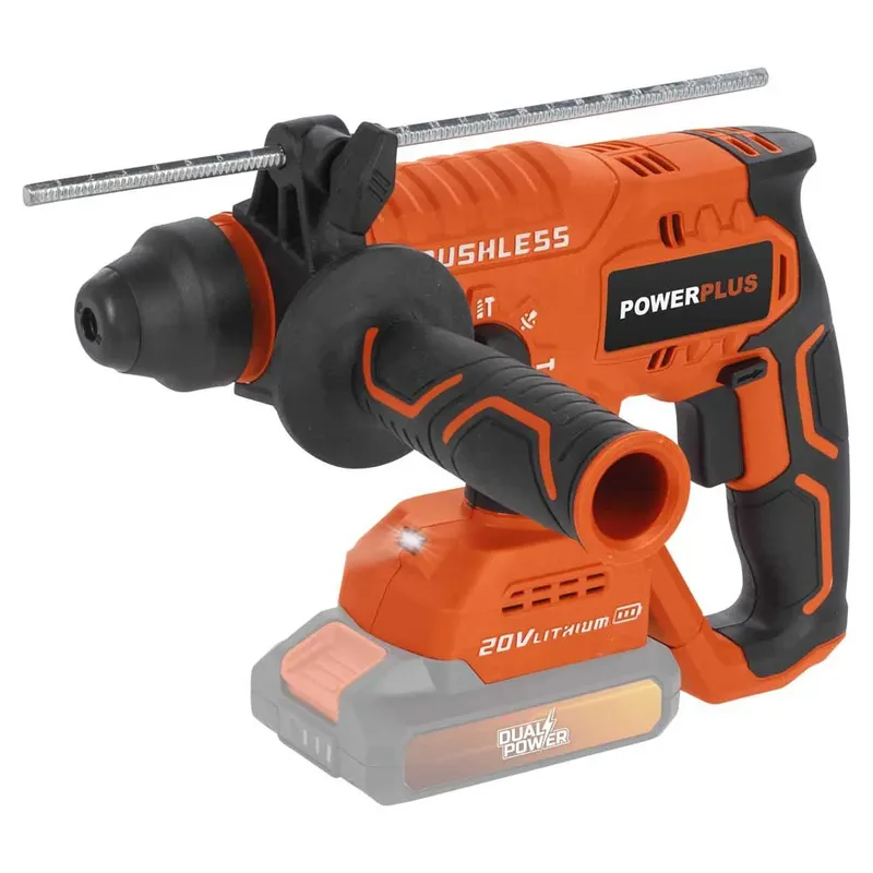 Perceuse à Percussion Powdp15630 20v de Powerplus – image du produit 3 sur 6