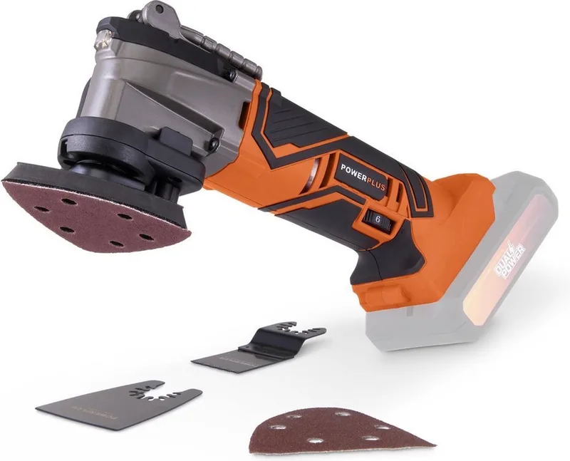 Dual Power POWDP4060 Oscillerende multitool 20V (Geen batt) de Powerplus – image du produit