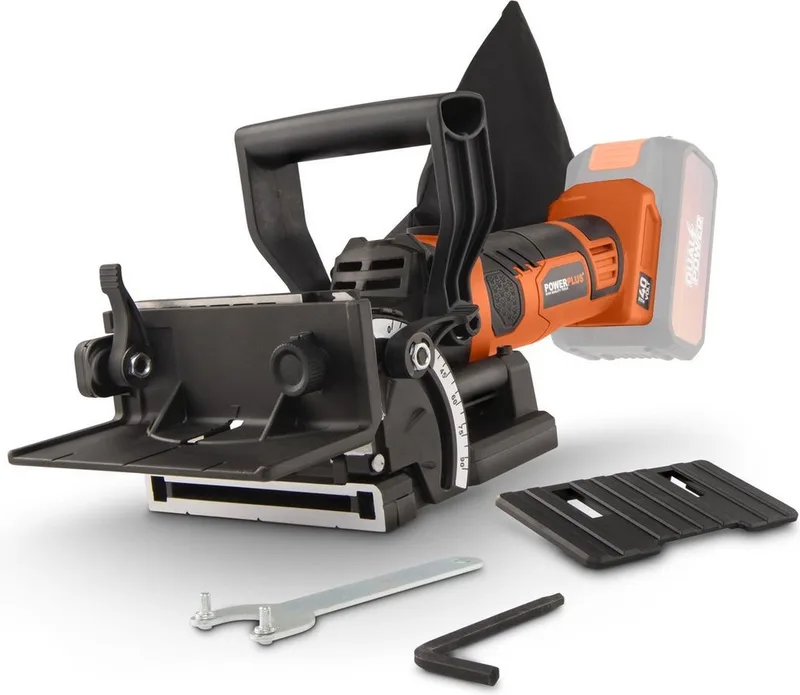 Fraiseuse à Lamelles Sans Batterie 40v de Powerplus, Orange – image du produit