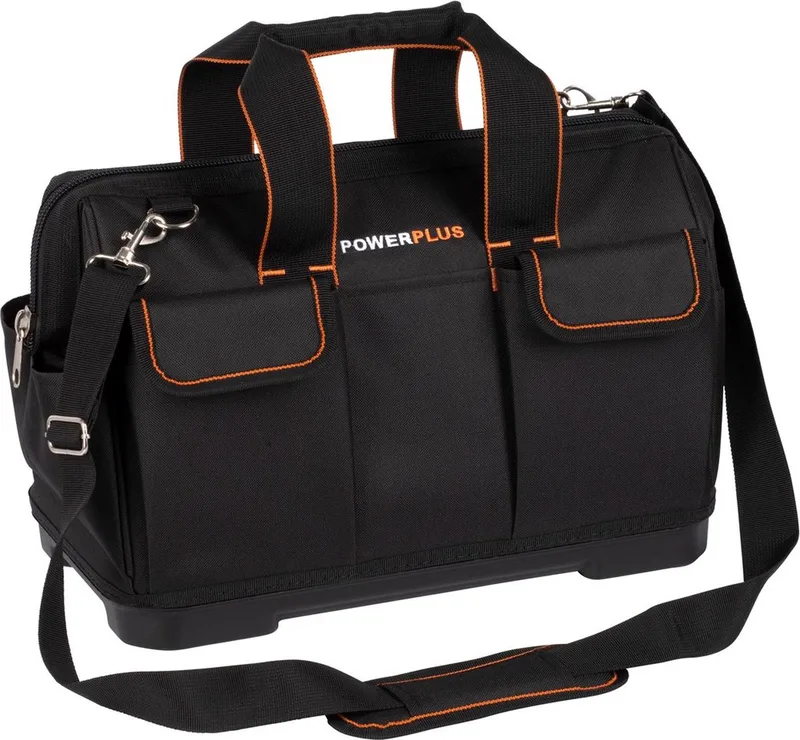 Dual power POWDPBAG01 - Gereedschapstas van Powerplus, Zwart – productafbeelding