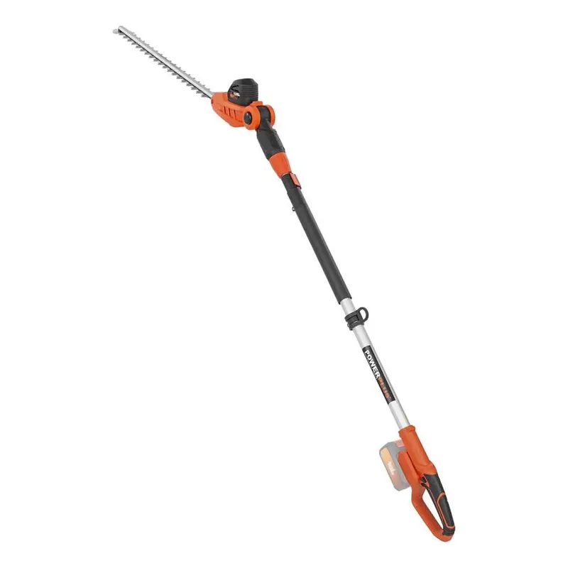 Dual Power Telescopische Accu-heggenschaar POWDPG75380 - Accu-haagschaar van 40 V, zonder accu en lader, mes van 600 mm en snijafstand van 20 mm, tuingereedschap by Powerplus – product image 2 of 6