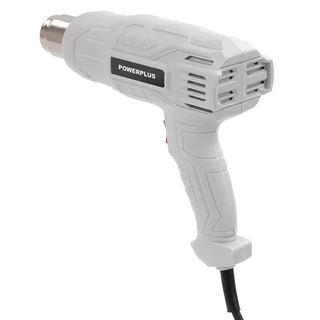 Elektrisch Heteluchtpistool POWC80100 - Warmtepistool- 2000 W - Verfverwijderaar tot 600 °C de Powerplus – image du produit 2 sur 3