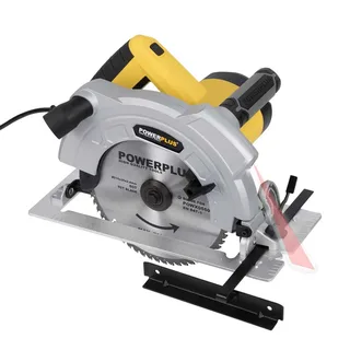 elektrische cirkelzaag POWX0550 - 1800W gereedschap, Ø210mm - laser, zijgeleider - met 1 acc. van Powerplus – productafbeelding 2 van 5