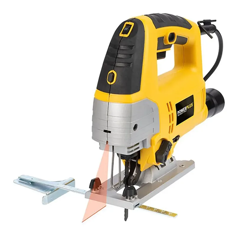 elektrische decoupeerzaag POWX0361 - 810W zaagmachine - 3000min-1 - gereedschap met 6 acc. van Powerplus – productafbeelding 2 van 6