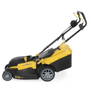 Elektrische Grasmaaier POWXG6281 - 2000 W, 420 mm Ø grasmaaier met grasopvangbak, mulching en achteruitworp van Powerplus – productafbeelding 4 van 6