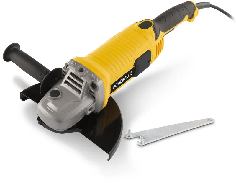 elektrische haakse slijper POWX0606 - 2400W slijpmachine - slijpschijf 230mm ᴓ, compacte power tool von Powerplus – Produktbild