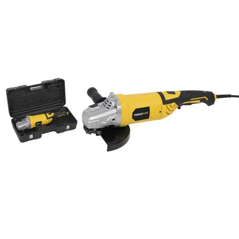 elektrische haakse slijper POWX0618 - 2500W slijpmachine - slijpschijf 230mm ᴓ, compacte power tool von Powerplus – Produktbild 2 von 6