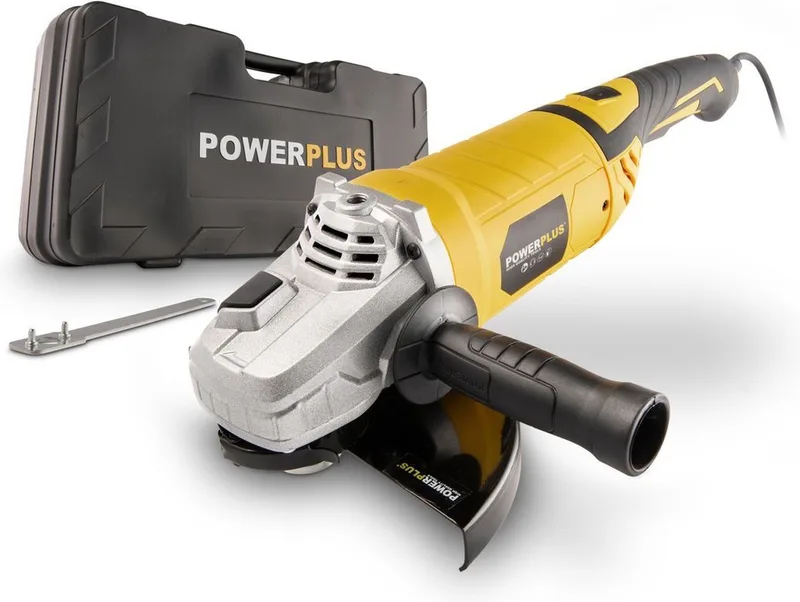 elektrische haakse slijper POWX0618 - 2500W slijpmachine - slijpschijf 230mm ᴓ, compacte power tool von Powerplus – Produktbild 1 von 6