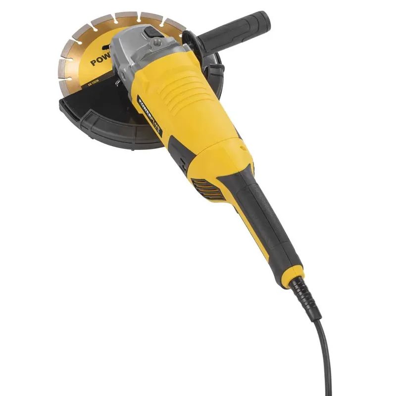 elektrische haakse slijper set POWX06250 - 2 slijpers 2000W + 750 W - slijpschijf 230mmᴓ + 115mmᴓ, power tool set, 4 acc. fra Powerplus – produktbillede 2 af 6