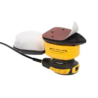 elektrische handpalmschuurmachine POWX04800 - 180 W Multischuurmachine - 5 schuurbladen, stofopvangbak de Powerplus – image du produit 2 sur 2