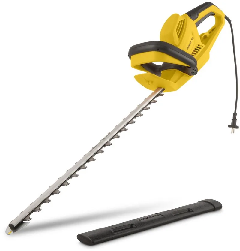 Elektrische Heggenschaar POWXG20081 - Elektrische haagschaar van 600 W, mes van 610 mm en snijafstand van 24 mm, tuingereedschap voor het knippen van struiken, heggen en planten de Powerplus – image du produit