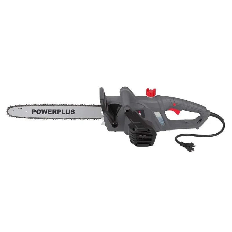 Elektrische Kettingzaag POWEG10110 - Elektrische snoeizaag van 2200 W, zaagblad van 40 cm, automatische kettingsmering, tuingereedschap van Powerplus – productafbeelding 4 van 6