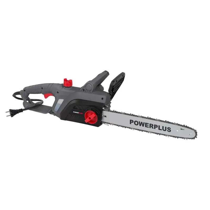 Elektrische Kettingzaag POWEG10110 - Elektrische snoeizaag van 2200 W, zaagblad van 40 cm, automatische kettingsmering, tuingereedschap van Powerplus – productafbeelding 3 van 6
