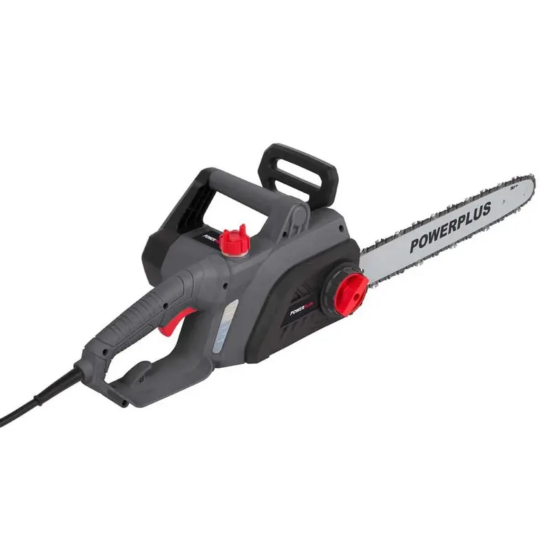 Elektrische Kettingzaag POWEG10110 - Elektrische snoeizaag van 2200 W, zaagblad van 40 cm, automatische kettingsmering, tuingereedschap van Powerplus – productafbeelding 6 van 6