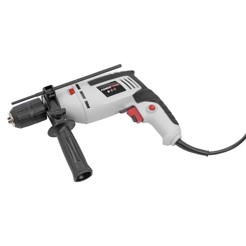 Elektrische klopboormachine POWC10200 - 2 in 1: boren en hamerboren, 600 W boormachine, Links en rechts schroeven von Powerplus – Produktbild 5 von 6